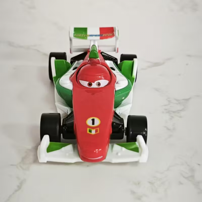 Дитяча іграшка машинка гонка 7 см формула-1, герой мультфільм тачки (3790) метало - пластиковий корпус