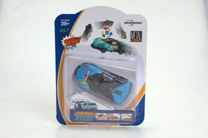 Дитяча іграшка машинка спортивна металева трюкова KZ957-114A MAYA TOYS