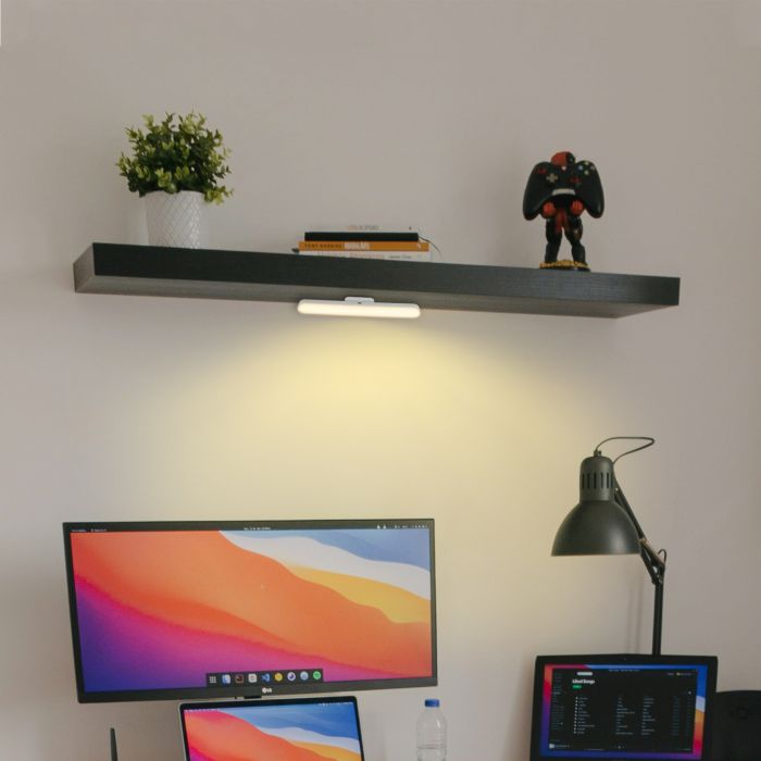 LED Світильник акумуляторний з пультом VIDEX VL-NL049W-R