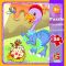 Дитячі пазли для малюка ТМ G-Toys із серії "Динозаври", 20 ел. LD05