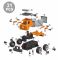 Дитяча іграшка машинка сміттєвоз - конструктор з інструментами LM8062-SZ-1 DIY Spatial Creativity (відео в описі)