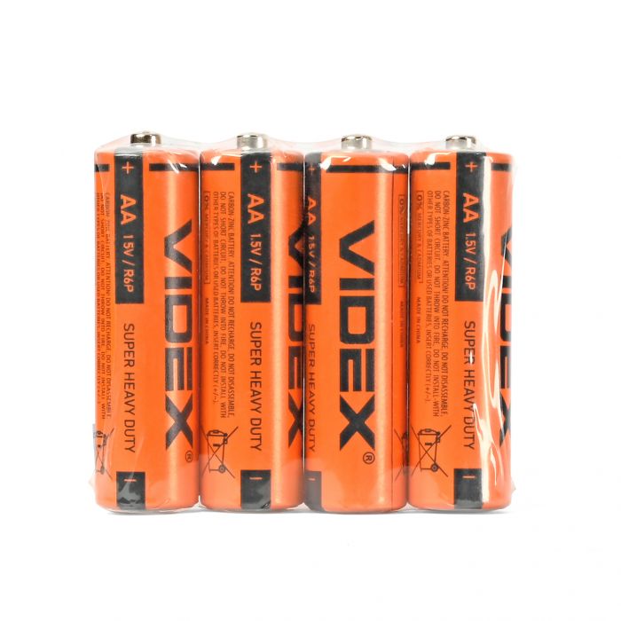 Батарейка сольова Videx R6P/AA ціна за 1шт (21156)