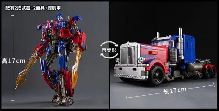 Дитяча іграшка робот трансформер 17 см Оптімус Прайм Optimus Prime HQB101 UKBOO (3673)