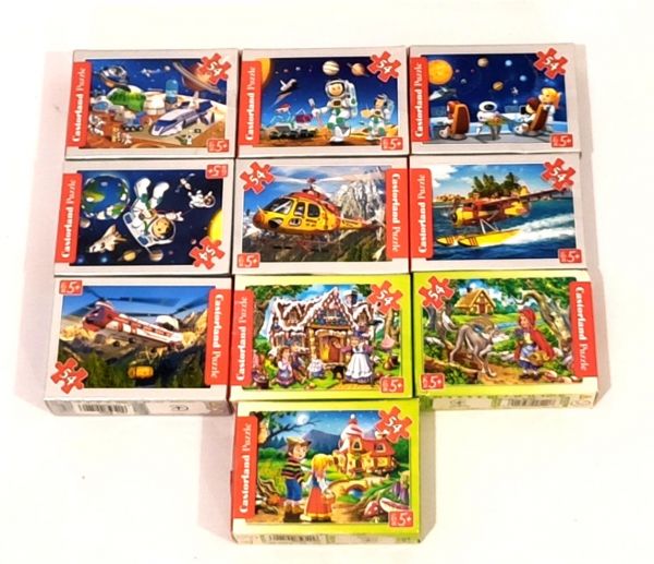 Дитяча іграшка пазли 54 елемента 18 видів Castorland 5406