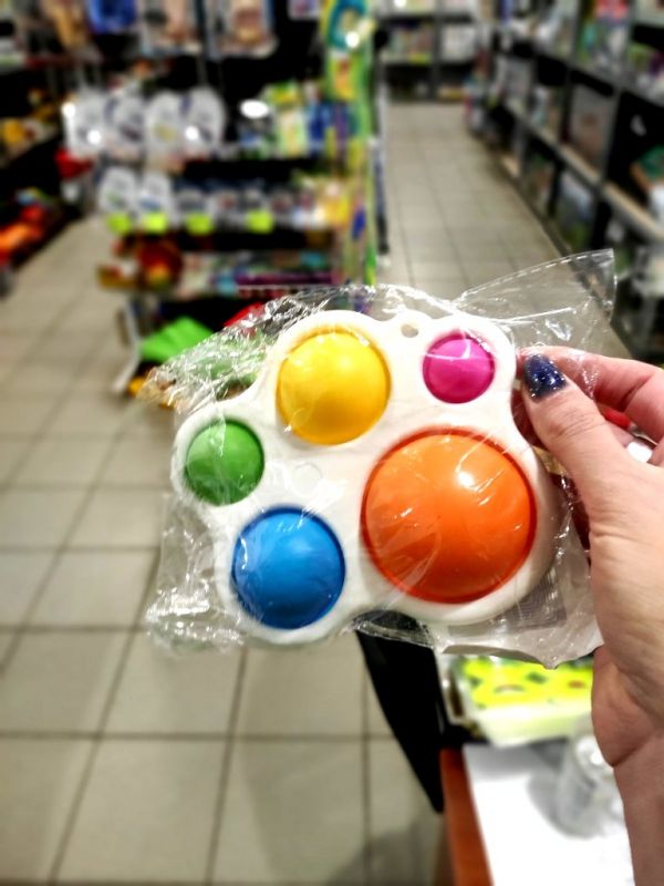 Іграшка антистрес pop it розвиваюча натисни кульку YZGJ-05 ESSA, 13*14см