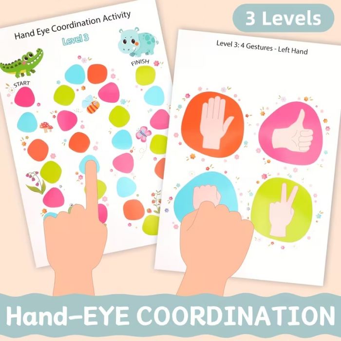 Набір №5 головоломка та антистрес нейротренажер для тренування зорово-моторної координації (4591) відео в описі