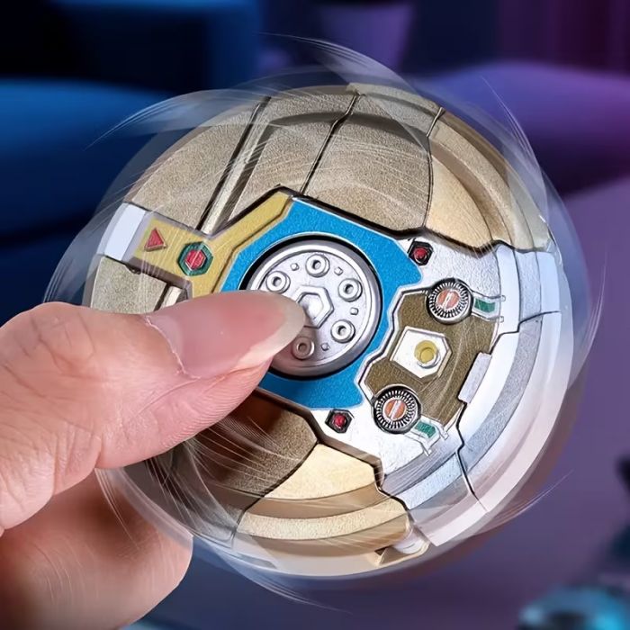 Дитяча іграшка гіроскоп спінер антистрес трансформер робот (3781) відео в описі