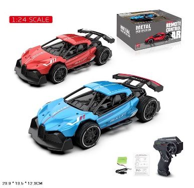 Дитяча іграшка машина радіокерування 2.4G, SL-213A, акумуляторна , 2 кольора, маштаб 1:24, метало-пластик