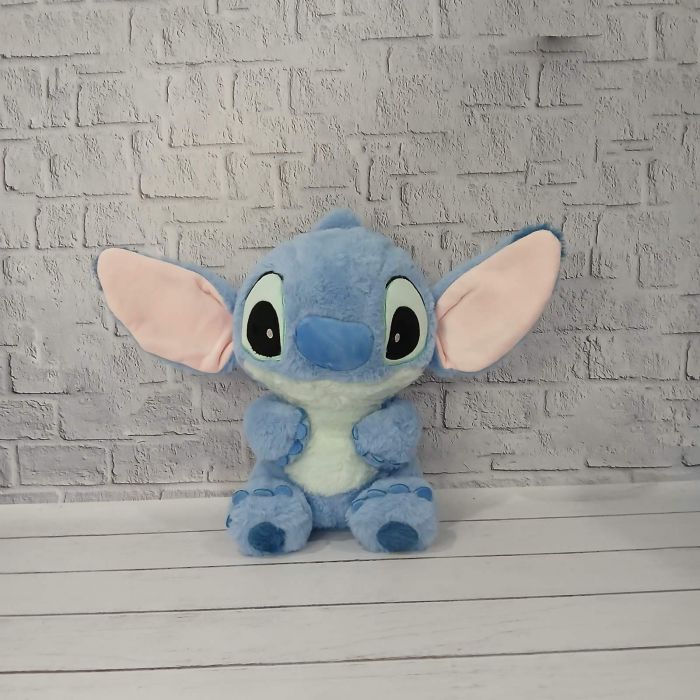 М'яка іграшка плюшева Стіч (Stitch) блакитний, 24 см 3721 відео в описі