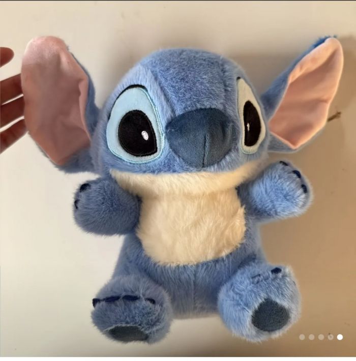 М'яка іграшка плюшева Стіч (Stitch) блакитний, 22 см 3721