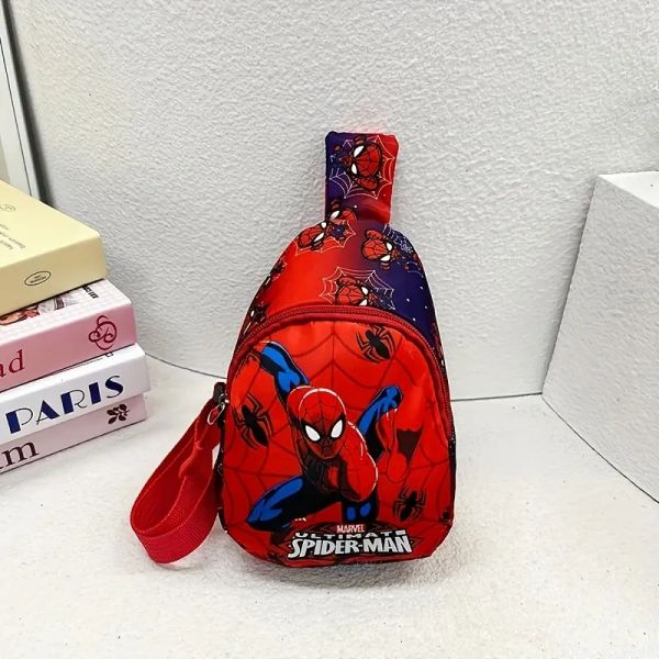 Стильна дитяча нейлонова сумка лудина павук (спайдермен, spiderman) RC1306540 через плече