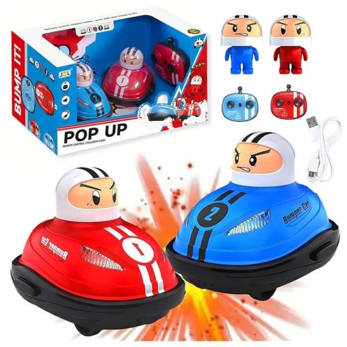 Дитяча іграшка гра бої на радіокерованих машинках Bumper Car набір 2 шт, 0355-1 JZL