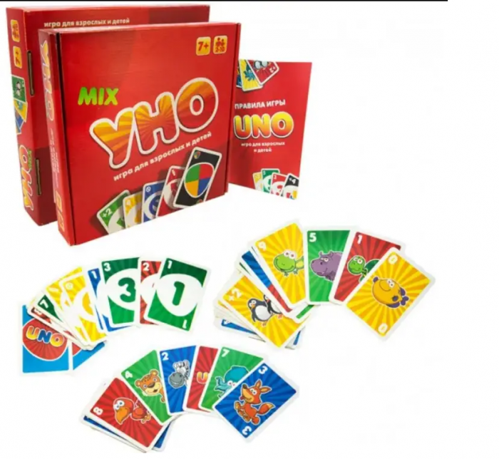 Настільна гра УНО Lux карткова українською мовою (40256 Strateg )