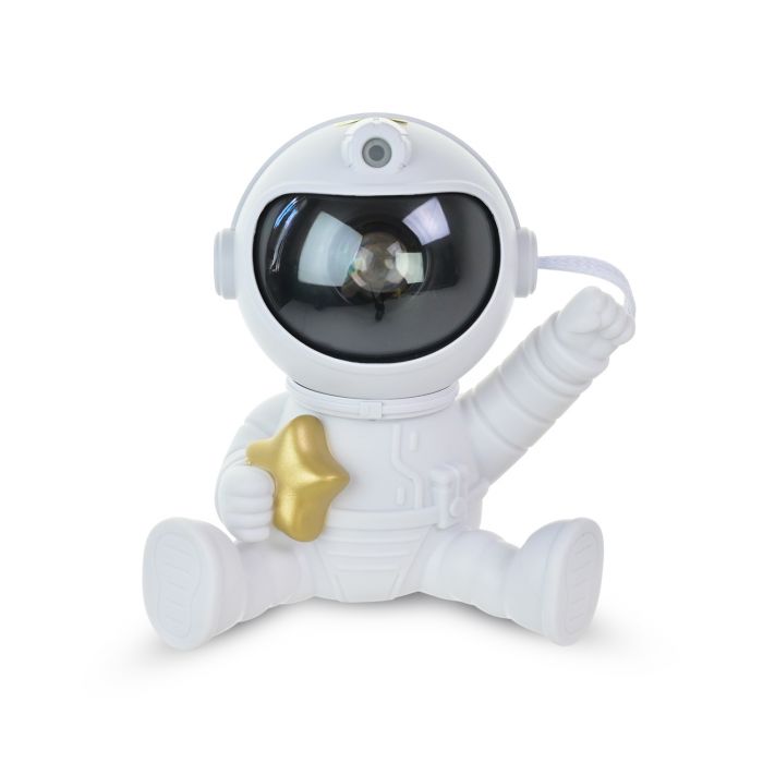 Галактичний світильник нічник проектор астронавт з пультом дистанційного керування USB LED (відео в описі)