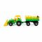 Дитяча іграшка трактор бульдозер з причепом і ковшем (№2) 35363 Polesie tractor toy два кольори