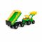 Дитяча іграшка трактор бульдозер з причепом і ковшем (№2) 35363 Polesie tractor toy два кольори