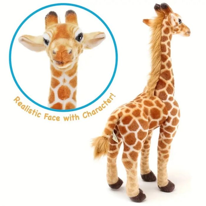 Дитяча м'яка плюшева іграшка жирафа 30 см (3677)
