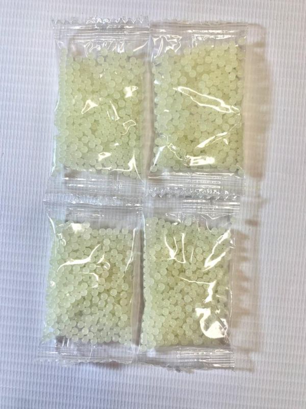 Для іграшкової зброї гідро гелеві (водяні) кульки (набої) (розмір 7-8 мм) 003(N821) світяться у темряві