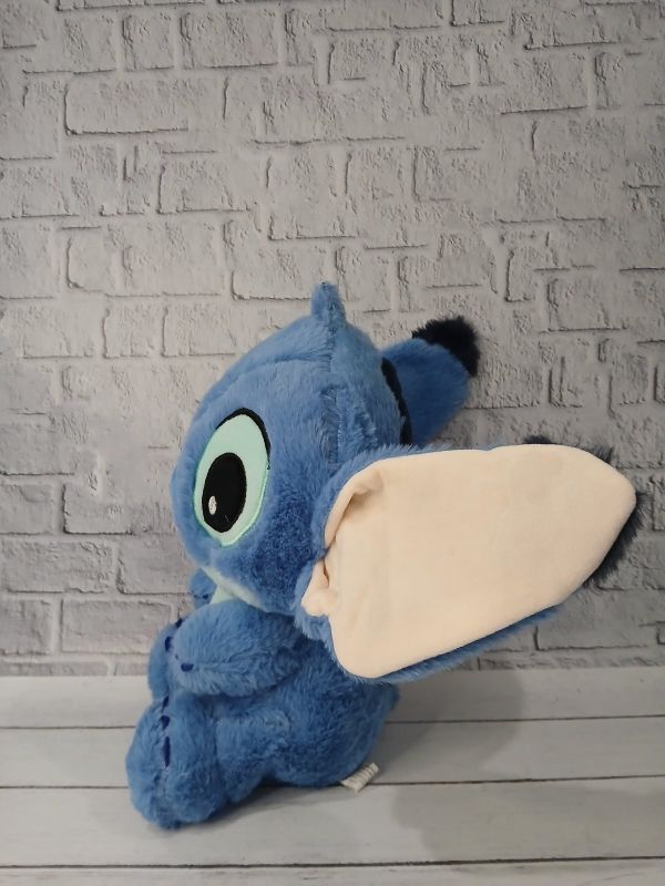М'яка іграшка плюшева Стіч (Stitch) блакитний, 30 см (3775)